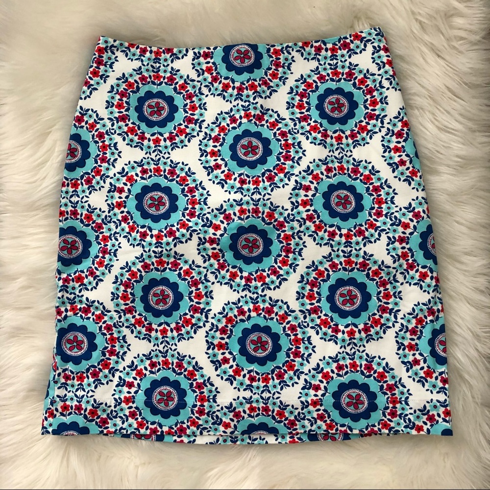 COPY - Talbots Petite floral pencil skirt